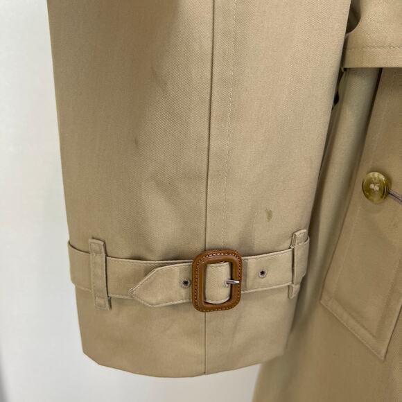 Burberry Beige Westminster Heritage Trench Coat Nova Check Removable No Liner - Picture 7 of 13